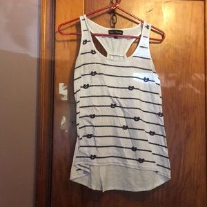 White tank top